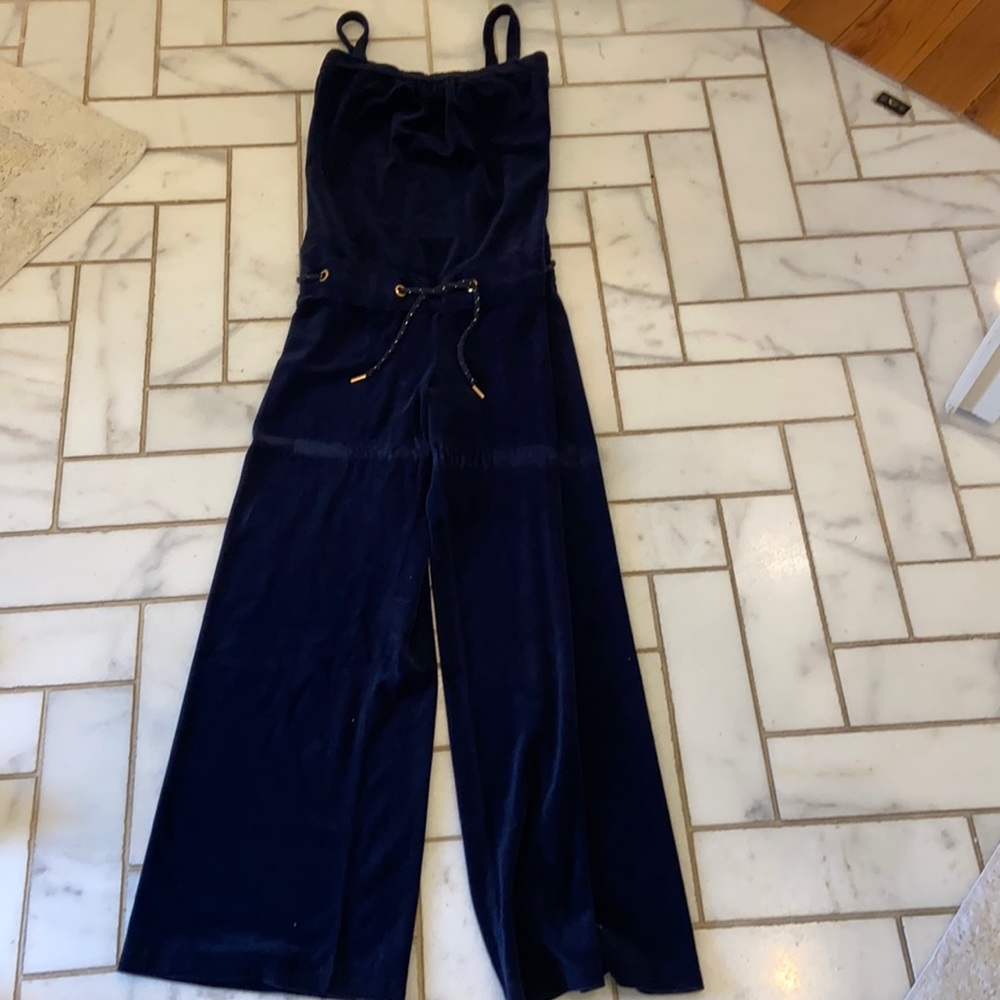 Juicy couture navy jumpsuit